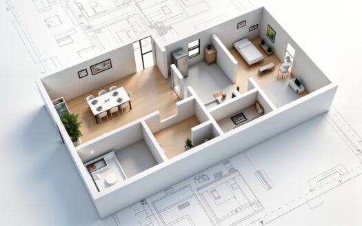 Acquisto casa nuova costruzione su carta con modellino progetto