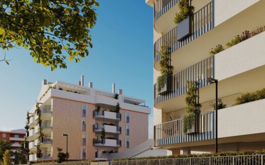 Dimore Cilea Nuove costruzioni Infernetto vista dalla strada